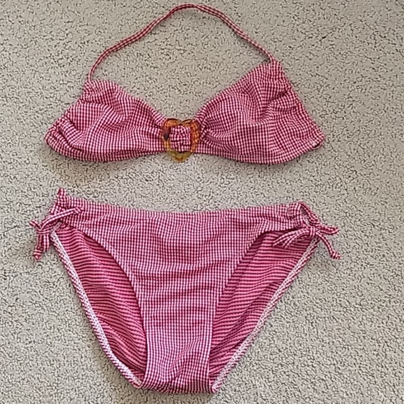 gingham bathers